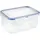 Lock & Lock Frischhaltedose rechteckig transparent 15 x 11 x 7 cm 0,6 l