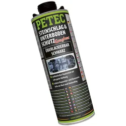 PETEC 73210 Steinschlag & Unterboden Schutz Schwarz 1000ml Langzeitschutz Rostschutz