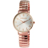 Excellanc Damen-Uhr Edelstahl Zugband analog Quarz 1700061 (roségoldfarbig)