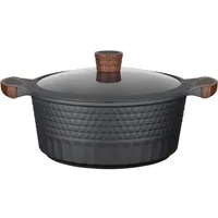 Resto KASSEROLLE D28CM 6,6L, Pfanne + Kochtopf, Schwarz