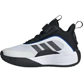 Adidas OWNTHEGAME 3.0 Shoes Basketball-Schuhe, Cloud White/core Black/core Black, 30.5 EU