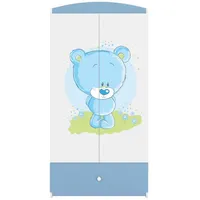 99rooms Dreams XXVIII Kleiderschrank Weiß Hellblau