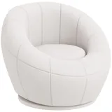 Homcom Einzelsessel,, Weiß, Kunststoff, 56x48x60 cm, Wohnzimmer, Sessel, Polstersessel