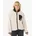 Zip Fleece White/Black M