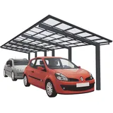 Ximax Alu Doppelcarport Linea Typ 110 Schwarz 273 x 983cm Sonderfertigung