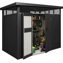 Juskys Gerätehaus Luzern 7,8 m2 Anthrazit