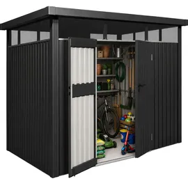 Juskys Gerätehaus Luzern 7,8 m2 Anthrazit