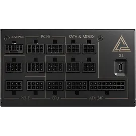 MSI MEG Ai1300P 1300 Watt ATX 3.0 80+ Platin Netzteil PCIe5.0 vollmodular