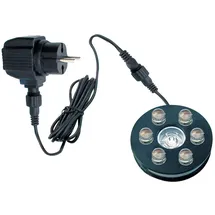 HEISSNER Aqua Light LED 6fach-LED-Ring 30 mm weiß