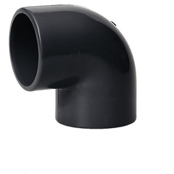 Pool PVC Winkel 90° Fitting PVC-U 16 bar  , PVC-Fittinge Größen: ø 40 mm
