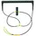 Jobe Wakeboard Handle One Size Schwarz/Grün