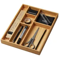 SOTech Bambus Schubladen-Organizer 245 x 320 x 35 mm 1-tlg. braun