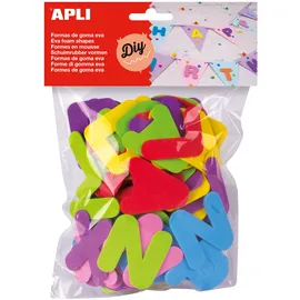 Apli Kids Buchstaben Eva-Gummi 104 Stück