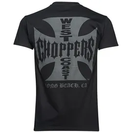 West Coast Choppers Og Classic Kurzarm-t-shirt - Solid Black - M