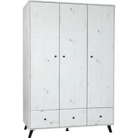 Arthur Berndt Kinderkleiderschrank Lavea 130 x 191 x 51 cm Eiche weiß