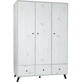 Arthur Berndt Kinderkleiderschrank Lavea 130 x 191 x 51 cm Eiche weiß