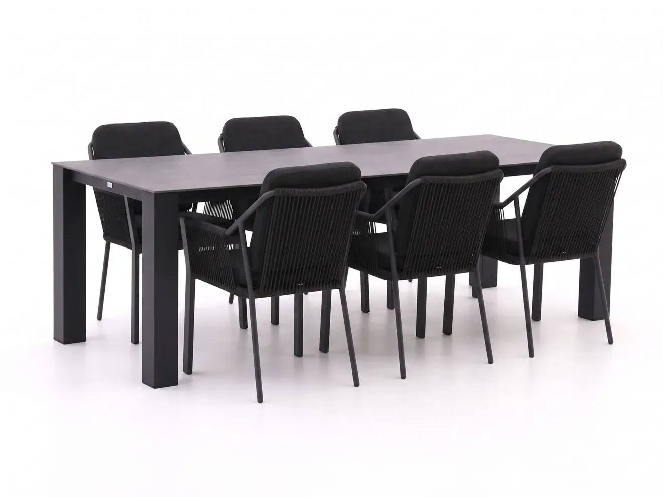 Tierra Outdoor Liv/Lagundo 230cm dining tuinset 7-delig stapelbaar