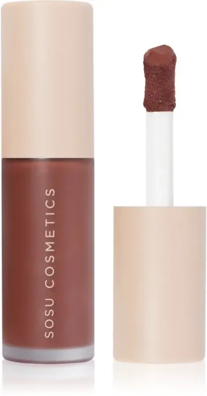 SOSU Cosmetics Liquid Blush flüssiges Rouge Farbton Toasted Cherry 9 ml