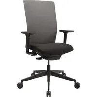 TOPSTAR Bürodrehstuhl Synchr.-M.schwarz/grau 420-540mm m.Lehnen Trgf.110kg