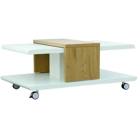 Interlink Joliet weiß / Wildeiche 110 x 45 x 66 cm