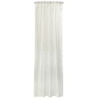 Esprit Transparenter, Weiß, Textil, 130x0.5x250 cm, Wohntextilien, Gardinen & Vorhänge, Fertiggardinen, Schlaufenschals