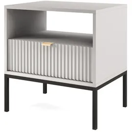 Selsey Nachtschrank Vellore 54 x 56 x 39 cm Grau