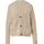 Comma, Strickcardigan im Loose Fit aus Wollmix Beige 46