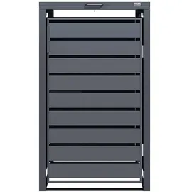 Weka Mülltonnenbox Gary 68 x 80 x 116 cm grau
