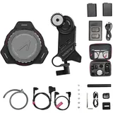 Accsoon F-C01 Handrad-Controller Und EIN Starkes Drahtloses Focus Motor Kit Wireless Focus System, 100 M/300 Fuß, W/Schnell-A/B-Punkt, Automatische Kalibrierung