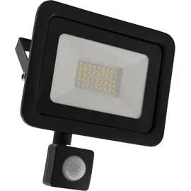 McShine Außenstrahler LED 30 W 2250 lm IP66 inkl. Bewegungsmelder