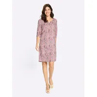 Sieh an! A-Linien-Kleid Etuikleid Mehrfarbig 50