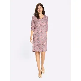 Sieh an! A-Linien-Kleid Etuikleid Mehrfarbig 50