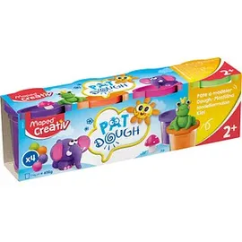 maped® creativ Knete PAT'DOUGH Zusatzfarben 4x 114 g