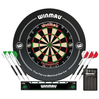 WINMAU Diamond Plus Dartboard Surround Set