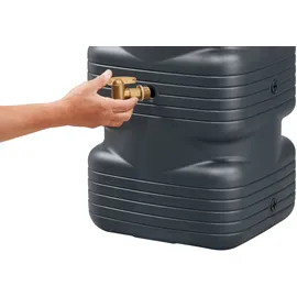 4rain Quadro Wandtank 270 l Graphitgrau