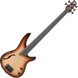Ibanez SRH505F-NNF Fretless E-Bass Natural Browned Burst Flat