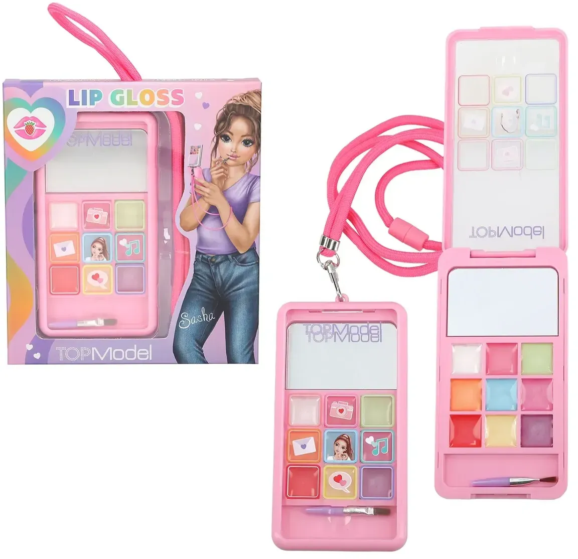 Depesche TOPModel Lipgloss Smartphone zum Umhängen BEAUTY and ME