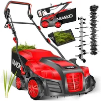 Masko Elektro 2in1 Vertikutierer Rasenlüfter 1800 Watt 40 cm