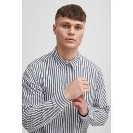 !Solid Langarmhemd SDGamal Blau XL