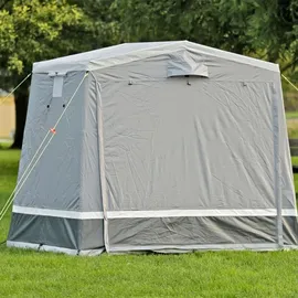 Brunner Storage Plus Gerätezelt 225 x 160 cm Grau