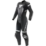 Dainese Fulminea Damen 2-Teiler Motorrad Lederkombi, schwarz/weiß, 44 - 44