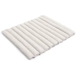 HAY - Palissade Soft Quilted Cushion, für Dining Bench, cremeweiß