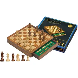 Philos-Spiele Schachkassette Exklusiv, magnetisch, Feld 30 mm 2725