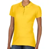 Gildan Damen Softstyle Double Piqué Polo 64800L daisy XXL