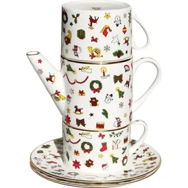 Taitù Taitù, Teekanne, Noël Oro Coffee/Tea for Two