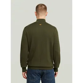 G-Star Premium Core Half Zip Knit Grau L