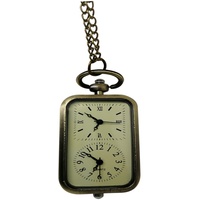 Mikikit 1stk Halskette Mit Taschenuhr Männer Halskette Vintage-dekor Männertasche Taschenuhr Aus Legierung Herrenuhren Anhänger Für Männer Damen Medaillons Anhänger Kette Mann Klein