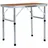 vidaXL Campingtisch Klappbar Grau