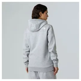 The North Face Hoodie Silber L