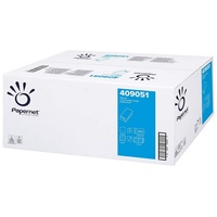 Papernet® Toilettenpapier Papernet Papierhandtücher 421569, 3750 Blatt, 2-lagig V-Falz